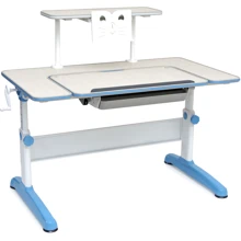 Парта SingBee Q-Assembly U Blue + Книжная полка SBS-610 (SBS-603-BL + SBS-610): Тип Парта