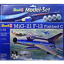 Подарочный набор Revell Многоцелевой истребитель MiG-21 F-13 Fishbed C 1:72 (63967): Производитель Revell