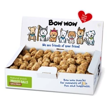 Лакомство для собак Bow wow натуральные вяленые шарики с легкими и инулином 900 г box (BW359): Производитель Bow wow