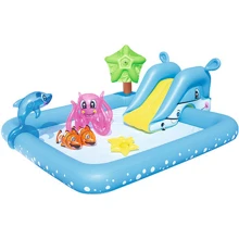 Дитячий басейн Bestway 239х236х86 см 53052: undefined undefined