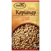 Упаковка Коріандр цілий Любисток 25х20 г (УП4820076010347): undefined undefined