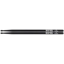 Барабанные палочки VIC FIRTH N5AB NOVA BLACK: Наконечник Деревянный