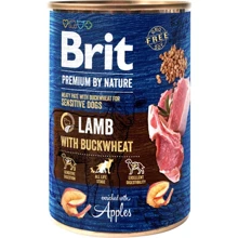 Влажный корм Brit Premium by Nature Lamb with Buckwheat для собак 800 г (8595602538638): Тип Влажный корм