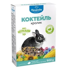 Корм для кроликів Природа Коктейль 500 г (PR740044 КАРТОН): Вид Корм