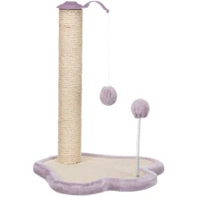 Кігтеточка для котів Trixie Junior 40х38х50 см світло-бузкова (42931): Висота стовпчика 50 см