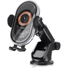 Держатель XO Car Holder WX038 Wireless Charger 15W Black: Производитель XO