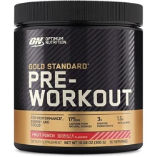 Предтренировочный комплекс Optimum Nutrition Gold Standard Pre-Workout 300 g /30 servings/ Fruit Punch: Тип Комплекс до тренировки