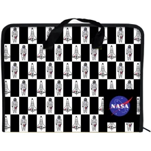 Папка-портфель на молнии Kite NASA 1 отделение A4 (ns21-202): Тип Портфель