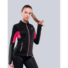 Спортивная толстовка Peak FW67024-BLA 40 черная на молнии: Сезон Демисезон