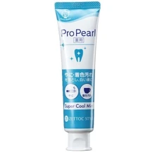 Zettoc ProPearl Cool Mint Зубная паста с экстрактом мяты 100 g: Назначение Свежесть дыхания, Очищение, Отбеливание