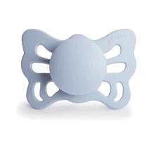 Пустышка Frigg Butterfly Powder blue size 1 (0-6 m) голубой (001171): Возраст до 6 месяцев