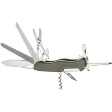 Нож PARTNER HH052014110OL olive: Тип ножа Складной