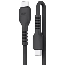 Кабель ArmorStandart Cable USB-C to USB-C 3A 1m Black (ARM65293): Тип USB-C - USB-C