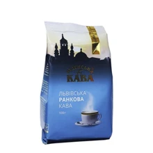 Кофе Віденська кава Львівська Ранкова молотый 100 г (4820000370837): Вид напитка кофе молотый