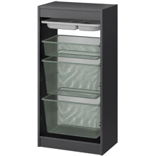 Полиця з контейнерами/лотком ІКЕА Trofast 46х30х94 см (795.150.82): Виробник Ikea