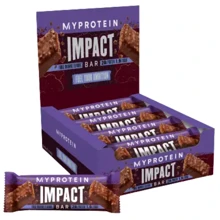 Протеиновые батончики Myprotein Impact Protein Bar 12x64g / Fudge Brownie: Пол Унисекс