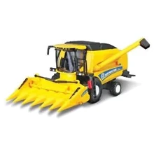 Автомодель Bburago Зерноуборочный комбайн New Holland TC5.90 с кукурузной жаткой (18-31722): Тип Готовая модель