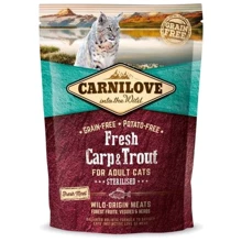 Сухой корм Carnilove Fresh Carp Trout для стерилизованных кошек рыба 400 г (8595602527427): Тип Сухой корм