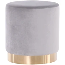 Пуф AMF Madrid Grey / Golden Chrom (547501): Виробник AMF