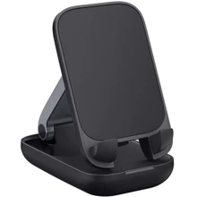 Держатель Baseus Desk Holder Seashell Folding Black (B10551500111-00): Производитель Baseus