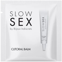 Пробник разогревающего бальзама для клитора Bijoux Indiscrets Slow Sex Clitoral balm: Форма выпуска Бальзам