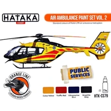 Набор красок Hataka Hobby Санитарная авиация (HEMS), ч. 2, 4 шт.: Производитель Hataka Hobby