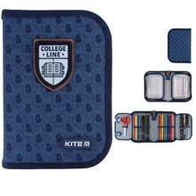 Пенал Kite 622H College Line boy с наполнением (K24-622H-2): Год выпуска коллекции 2024