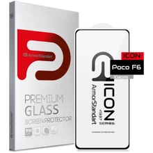 Аксессуар для смартфона Armorstandart Tempered Glass Icon Black for Xiaomi Poco F6 (ARM73498): Совместимость Xiaomi Poco F6