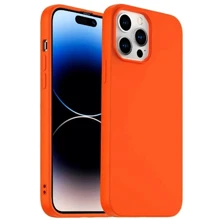 Чехол для iPhone Mutural Kailun Silicone Case with MagSafe Grapefruit for iPhone 14 Pro: Цвет оранжевый