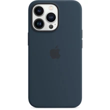 Чехол для iPhone Apple for iPhone 13 Pro Silicone Case with MagSafe Abyss Blue (MM2J3) : Цвет синий