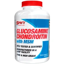 SAN Glucosamine & Chondroitin with MSM 180 таблеток: Форма випуску Таблетки