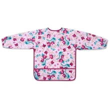 Нагрудник Babyono Цветочки с длинным рукавом 85x42 см (1477/01): Производитель BabyOno