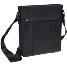 Чоловіча сумка планшет Borsa Leather чорна (k15501-black): Стать Чоловік