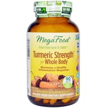 MegaFood Turmeric strength for whole body Сила куркумы для всего организма 90 таблеток: Вид Неферментные