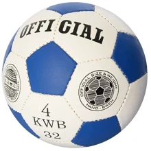 М'яч для гри Profiball Official 4 футбольний синій (2501-22): Вид Футбольные