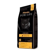 Комплексный корм для взрослых кошек Fitmin cat For Life Chicken с курицей 400 г (ф4866): Тип Сухой корм