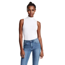 Топ H&M 3717444 M белый: Состав Вискоза, Эластан