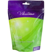 Презервативи Amor Vibratissimo Nature, 50 шт.: Тип Для максимального захисту