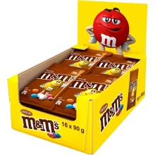 Упаковка драже M&M's молочний шоколад 16x90 г (УП5900951295577): Вага, г 1440