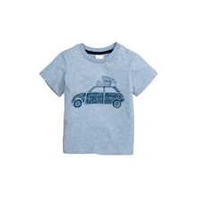 Футболка H&M 7Z5157486 68 см синяя: Пол Мальчик