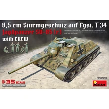 Сборная модель MiniArt Советская САУ СУ-85 "Jagdpanzer" образца 1943 г. с экипажем (MA35229): Производитель MiniArt