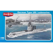 Модель Micro-mir Немецкая подводная лодка типа UB-1 (MM144-016): Производитель Micro-Mir