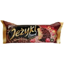 Печенье Goplana Jezyki Dark Cherry (140г) (WT4555): Вес нетто 140 г