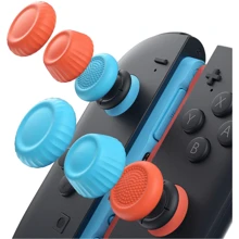 Аксессуар для приставок Комплект силиконовых накладок на стики JSAUX GP0404 для Nintendo Switch 2: Совместимость Nintendo Switch 2
