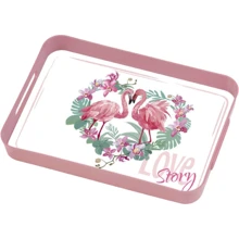 Поднос Herevin Pink 35х26х4 (161142-004): Тип Поднос для сервировки