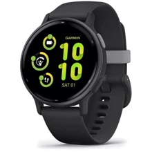 Смарт-часы Garmin Vivoactive 5 Slate Aluminium Bezel with Black Case and Silicone Band (010-02862-10)