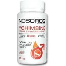 Бустер тестостерону Nosorog Nutrition Yohimbine 100 tablets: Форма випуску таблетовані