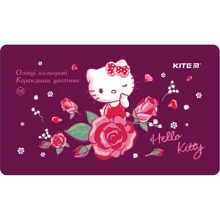 Олівці кольорові шестигранні Hello Kitty, 12 шт. HK18-058: Тип кольорові