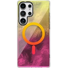 Чохол для телефона Epik TPU Case Shiny Mountain MagFit Yellow/Pink для Samsung S938 Galaxy S25 Ultra: Сумісність Samsung S938 Galaxy S25 Ultra