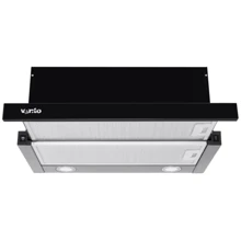 Вытяжка Ventolux GARDA 60 BK (1000) LED: Тип воздухоочистителя Отвод